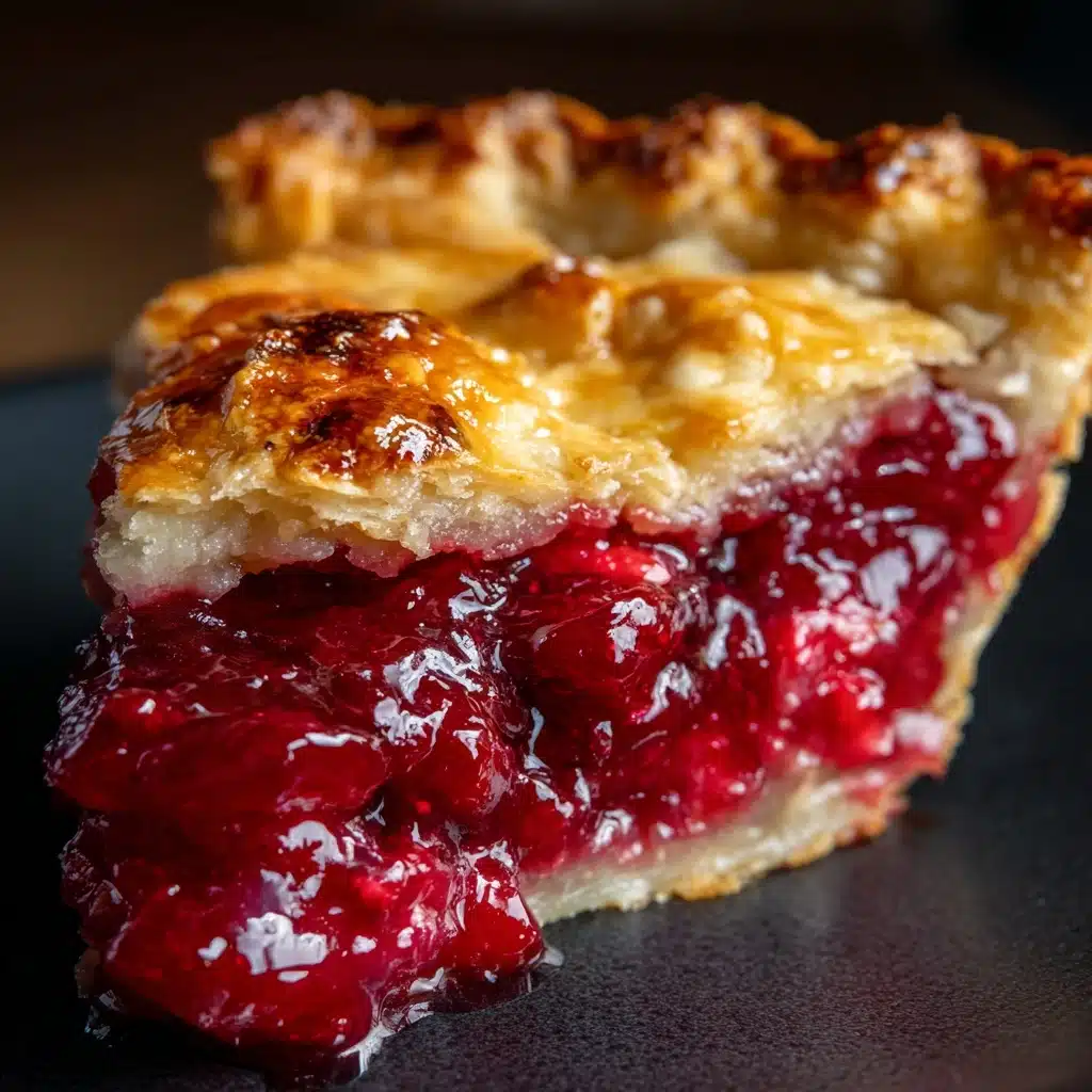 Strawberry Rhubarb Pie Recipe - Recipe Image