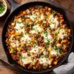 Ground Turkey Pepper Skillet Recipe
