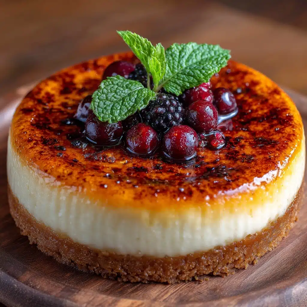 Crème Brûlée Cheesecake Recipe