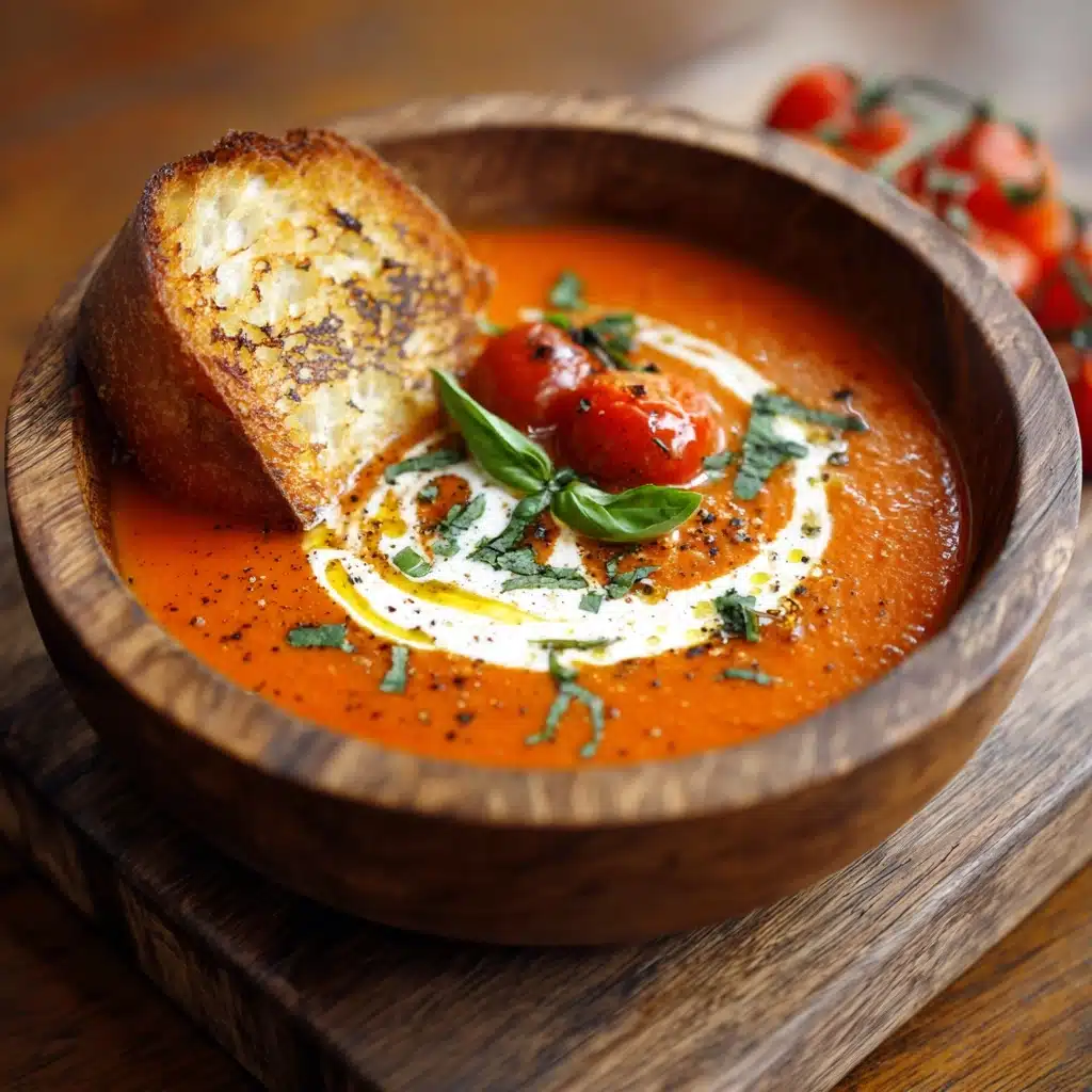 Easy Roasted Tomato Soup Recipe - Recipe Image