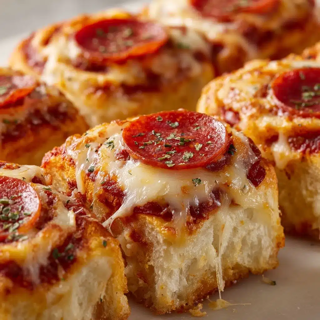 Cheesy Pepperoni Pizza Roll-Ups Recipe - Recipe Image