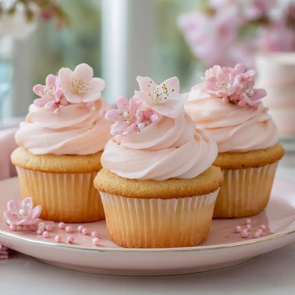 Cherry Blossom Cupcakes Recipe