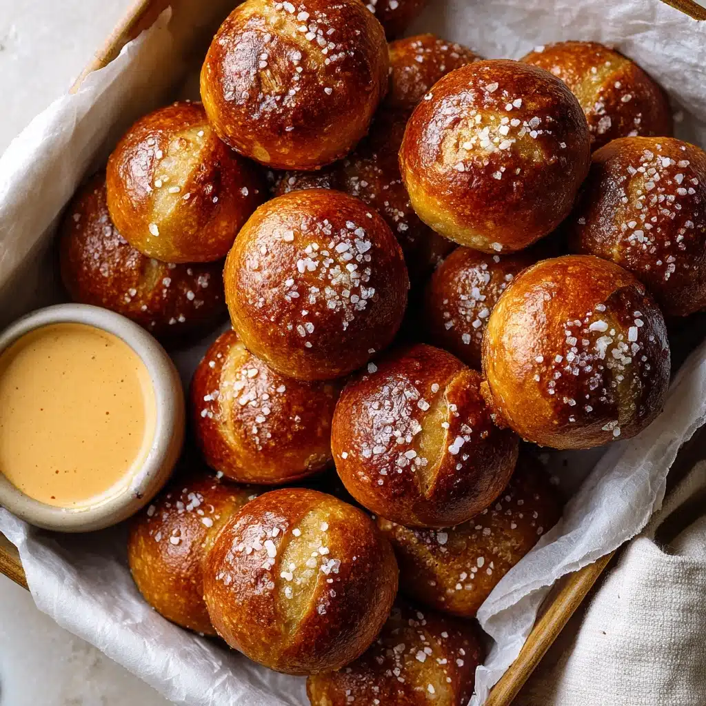 Two Ingredient Dough Pretzel Bites Recipe