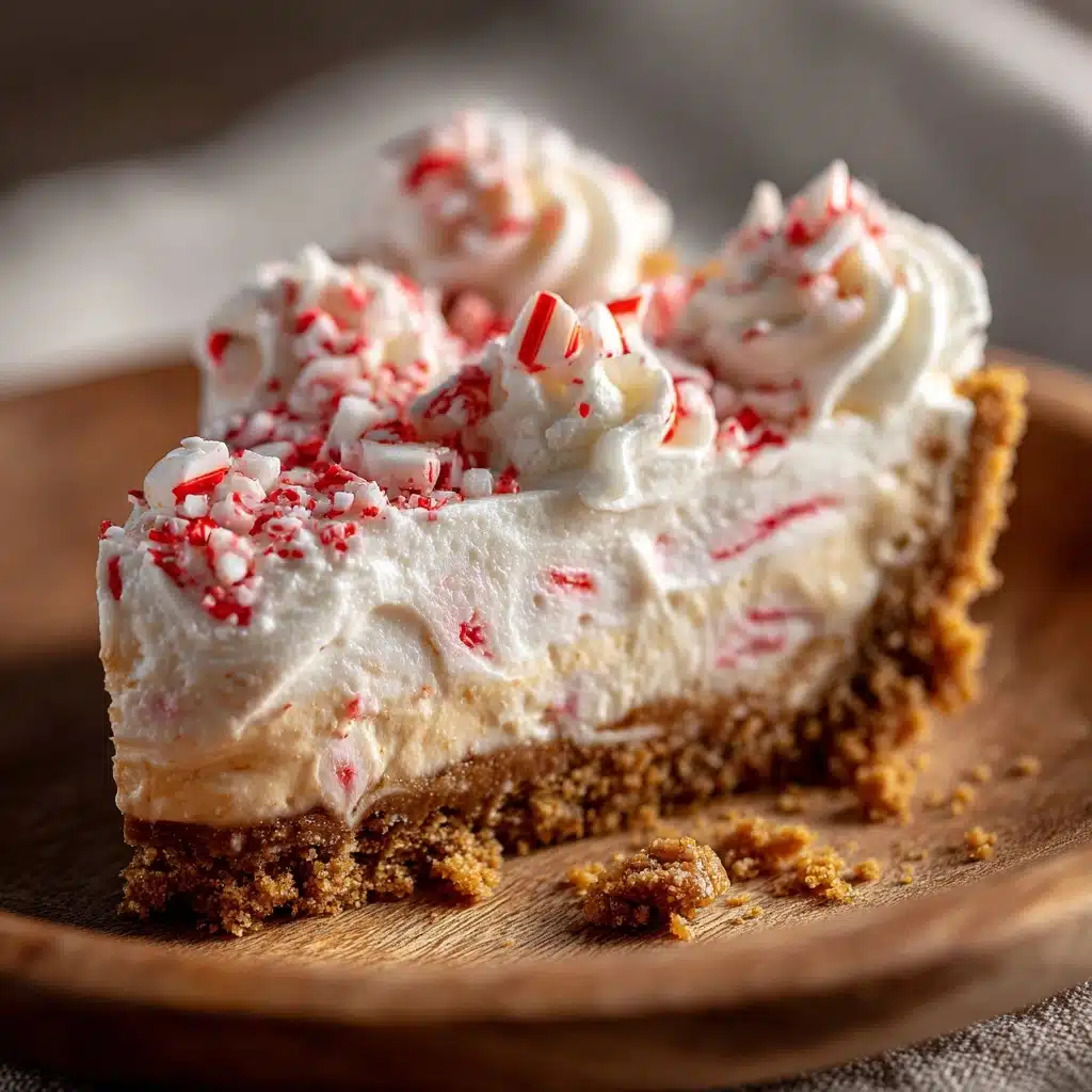 No-Bake Candy Cane Pie Recipe