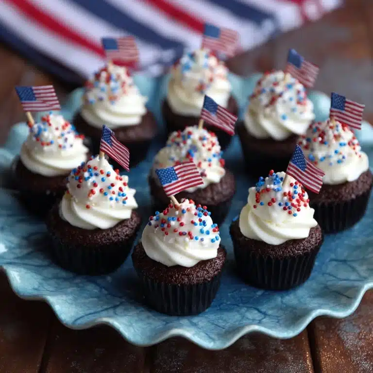 Patriotic Brownie Bombs Recipe