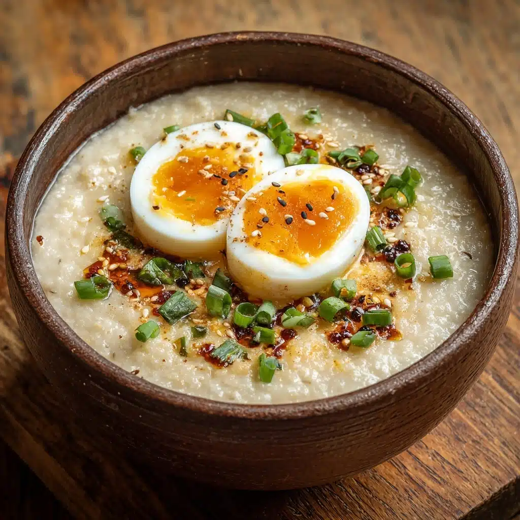 Congee with Miso Sauce Recipe - Recipe Image