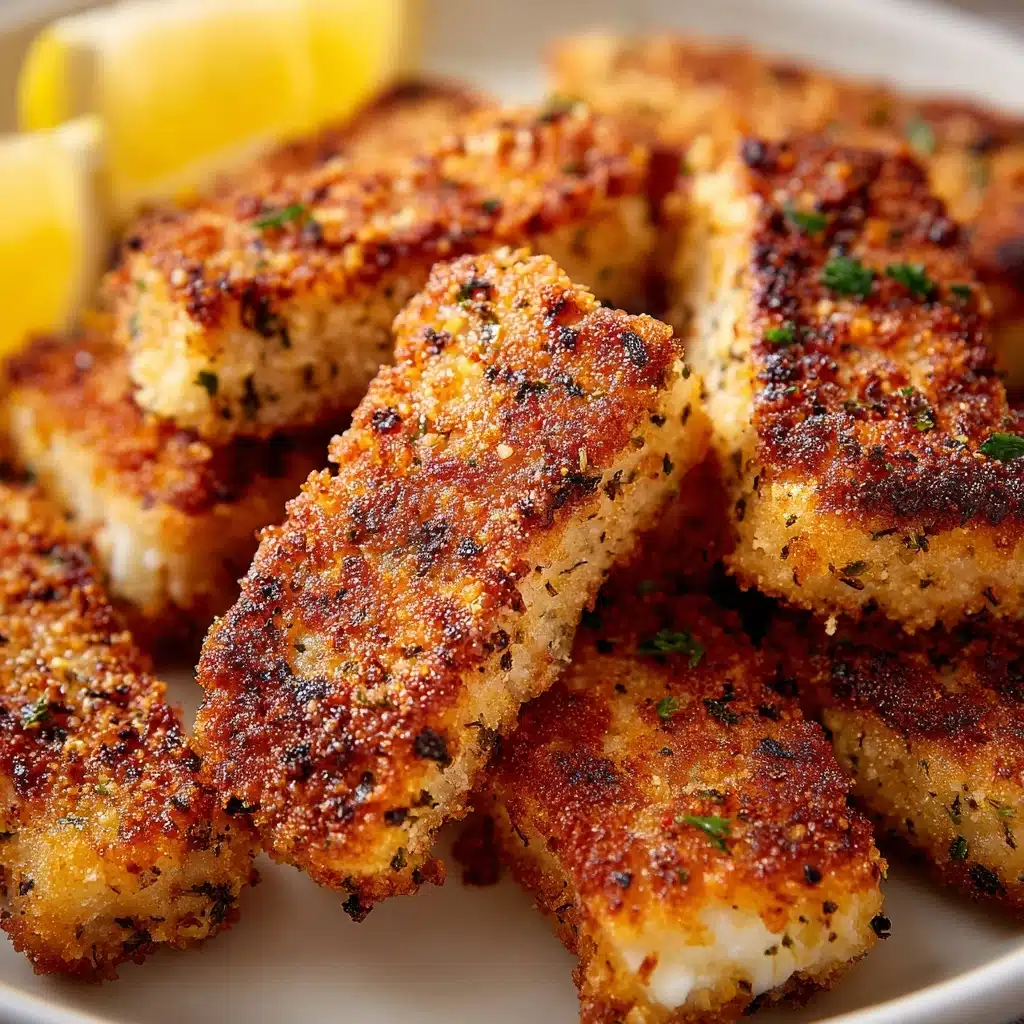 Lemon Garlic Parmesan Chicken Tenders Recipe
