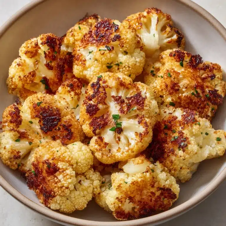 Baked Cauliflower Bites Recipe