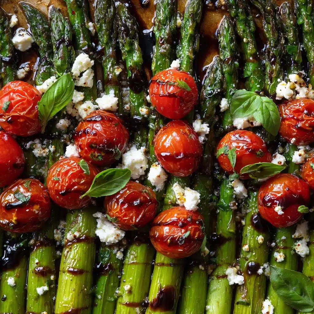Balsamic Tomato and Parmesan Asparagus Delight Recipe