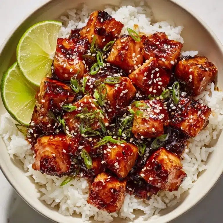 Mouthwatering Honey Garlic Salmon Bites Recipe