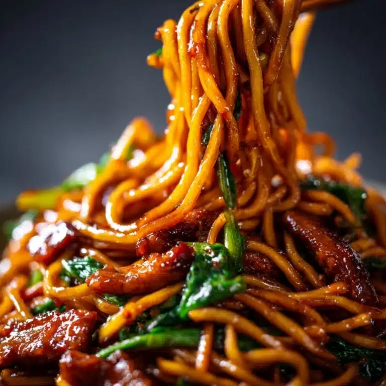Shanghai Fried Noodles Recipe