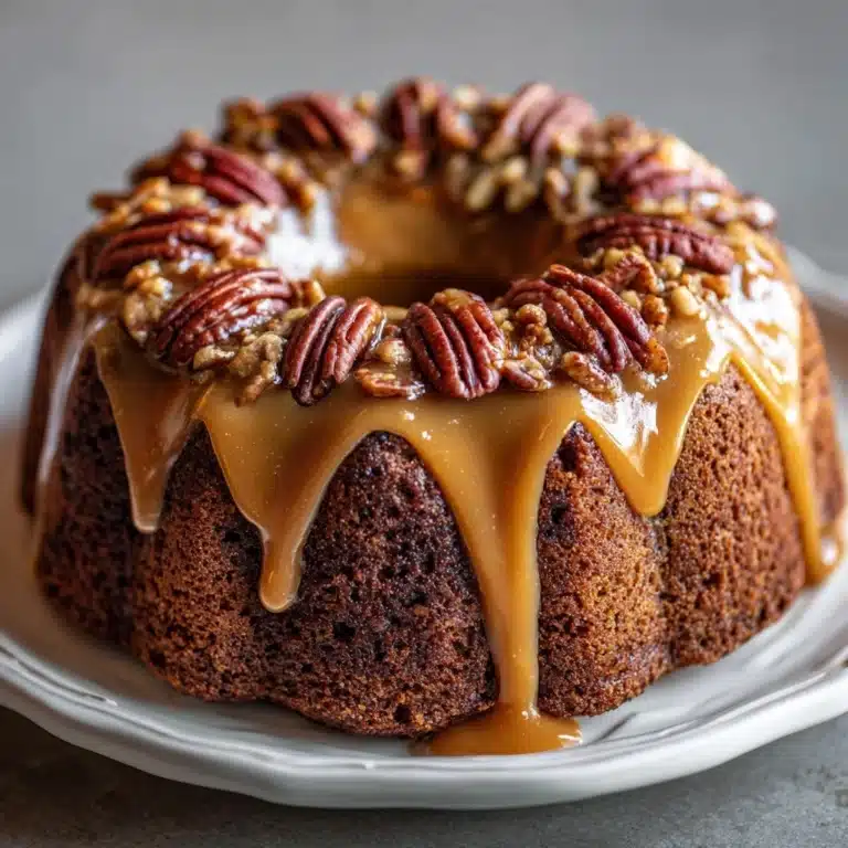 Pecan Upside Down Cake Recipe