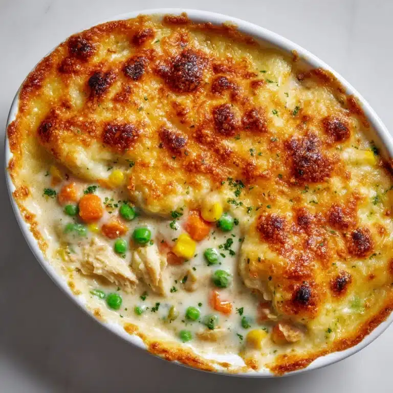 **Easy Chicken Cobbler Dinner Casserole Recipe** Recipe