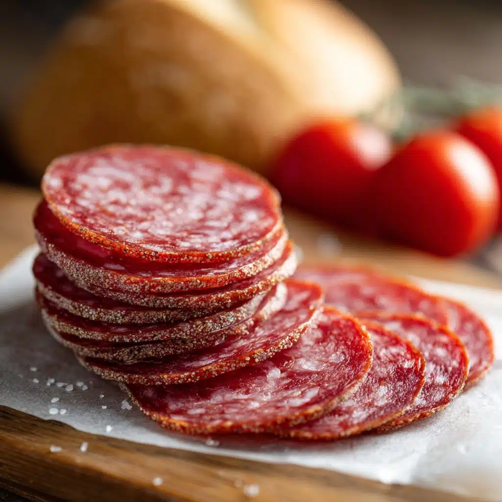 Homemade Pepperoni Recipe - Recipe Image