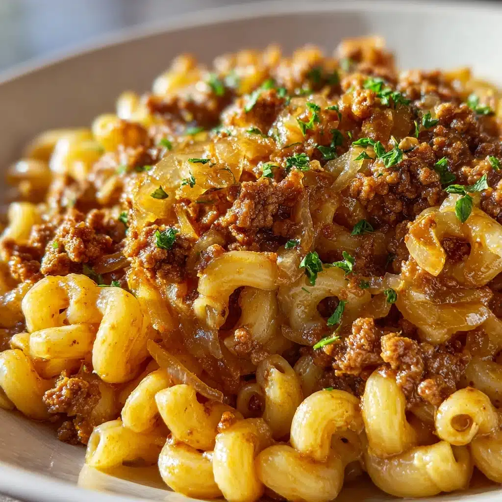 French Onion Savoury Mince Recipe - Recipe Image