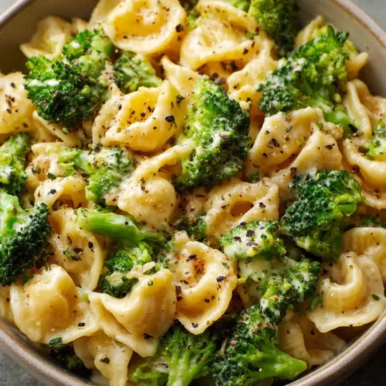 Broccoli Cheese Orzo Recipe