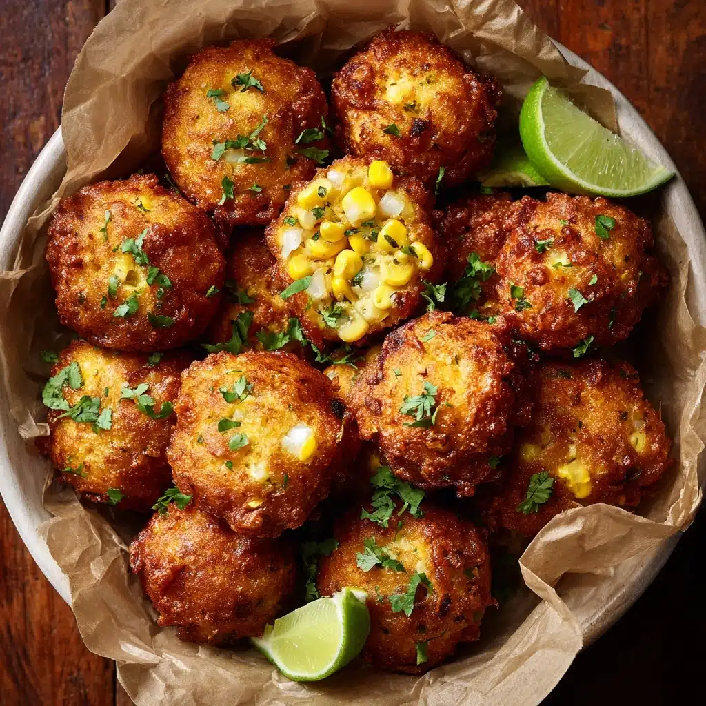Mexican Street Corn Fritters Recipe - Recipe Image