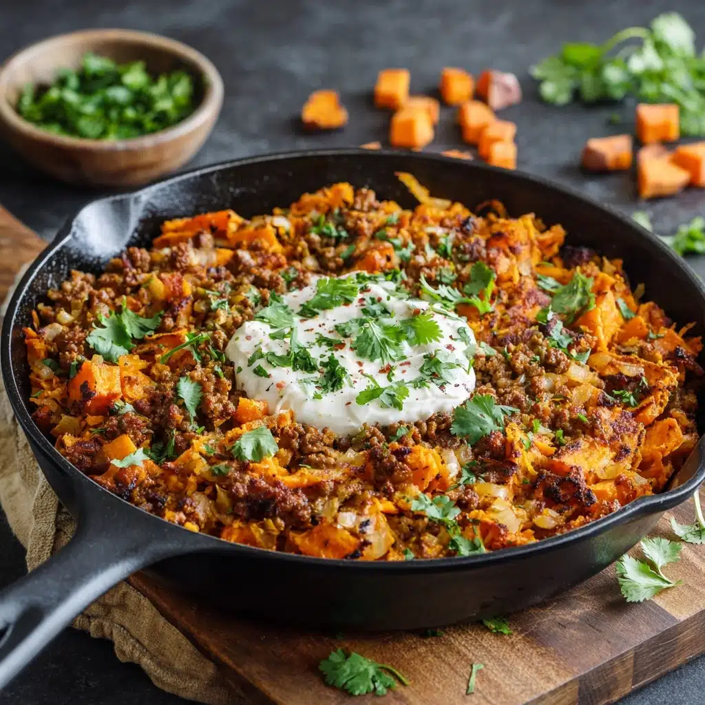 Turkey Sweet Potato Skillet Recipe - Recipe Image