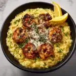 Shrimp Orzo Lemon Garlic Sauce Recipe