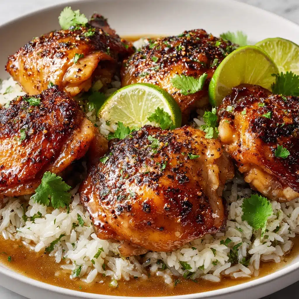 Cilantro Lime Chicken Thighs Recipe - Recipe Image