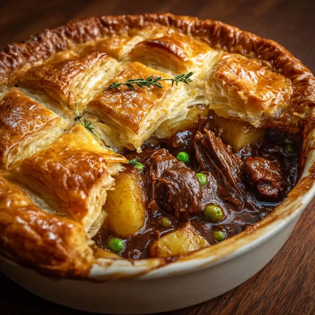 Guinness Braised Beef Pot Pie Recipe - Recipe Image