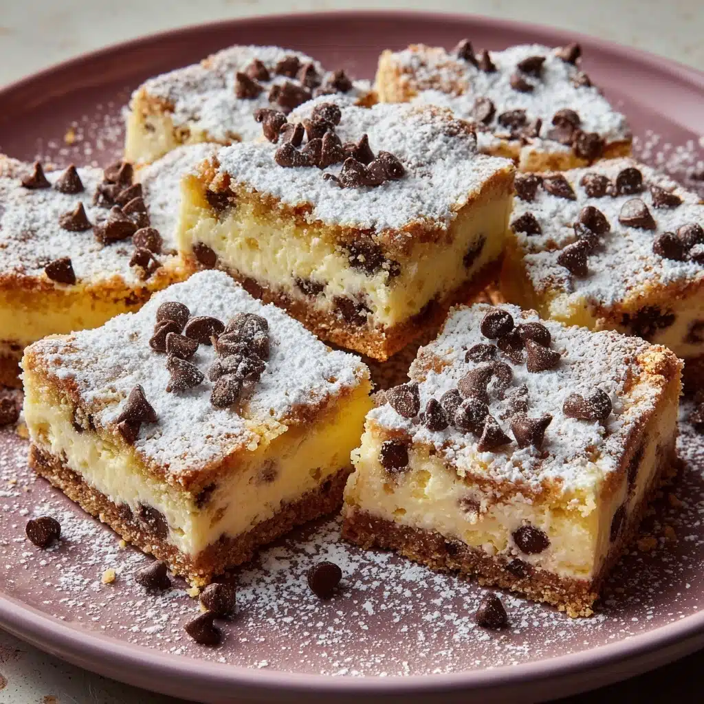 Cannoli Cheesecake Bars Recipe - Recipe Image