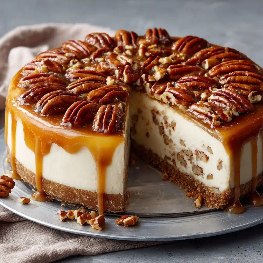 Butter Pecan Cheesecake Recipe - Recipe Image