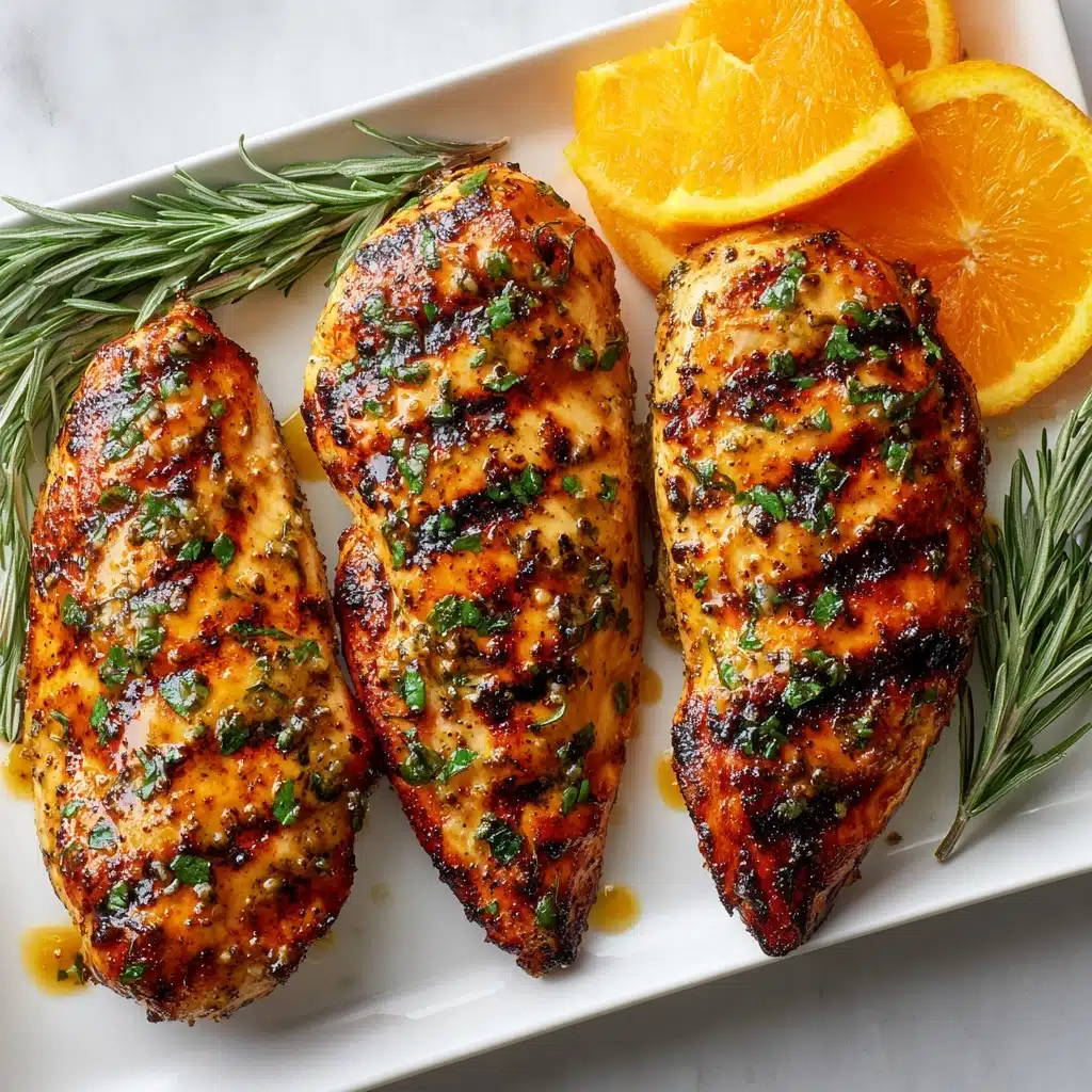 Grilled Citrus Chicken with Glaze Recipe - Recipe Image