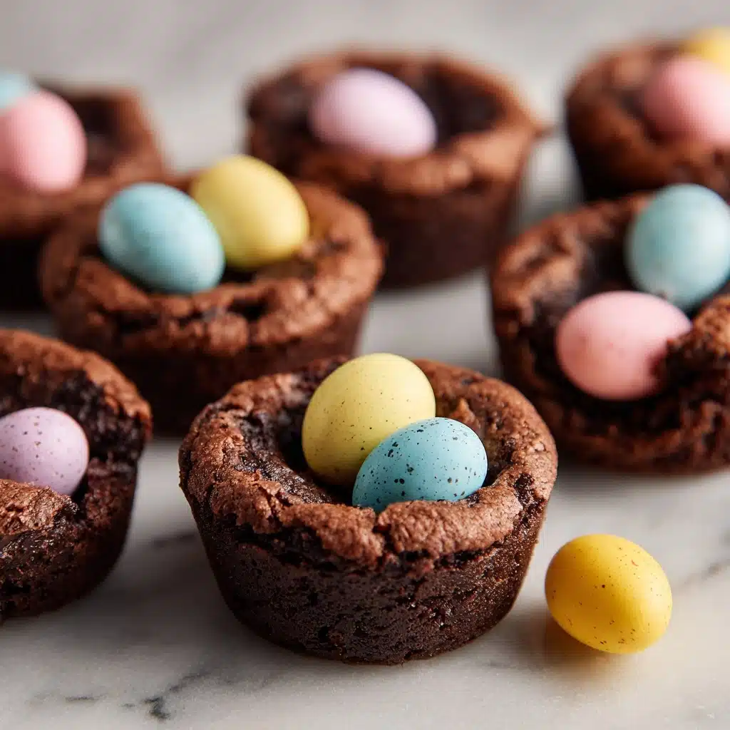 Mini Egg Brownie Bites Recipe - Recipe Image