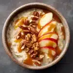 Cinnamon Apple Oatmeal with Caramelized Apples and Walnuts Recipe