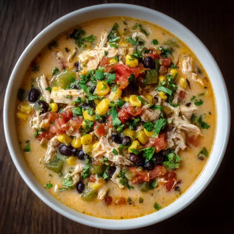 Easy Chicken Taco Soup Recipe