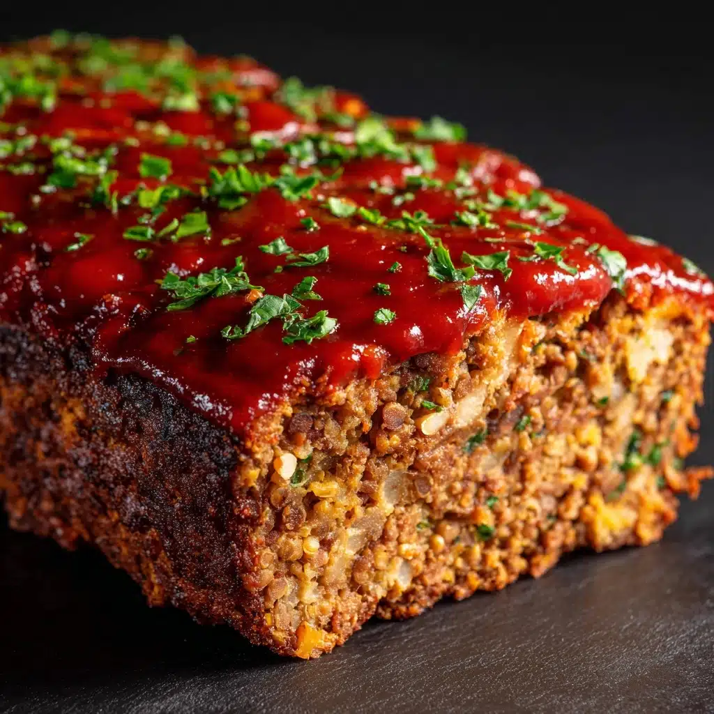 Vegan Lentil Loaf Recipe - Recipe Image