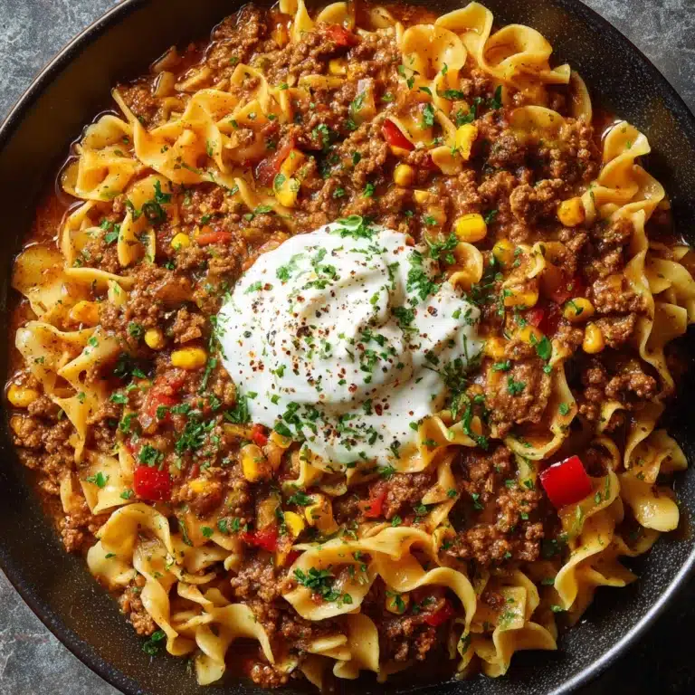Creamy Ranch Beef Bowtie Skillet with Sweet Corn Magic Recipe