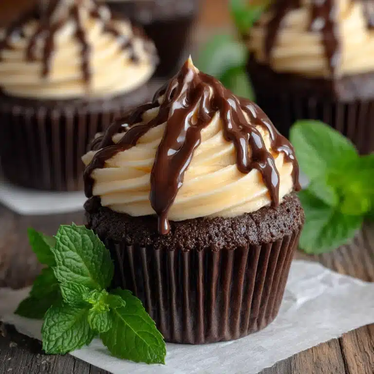 Mint Brownie Cheesecake Cups Recipe