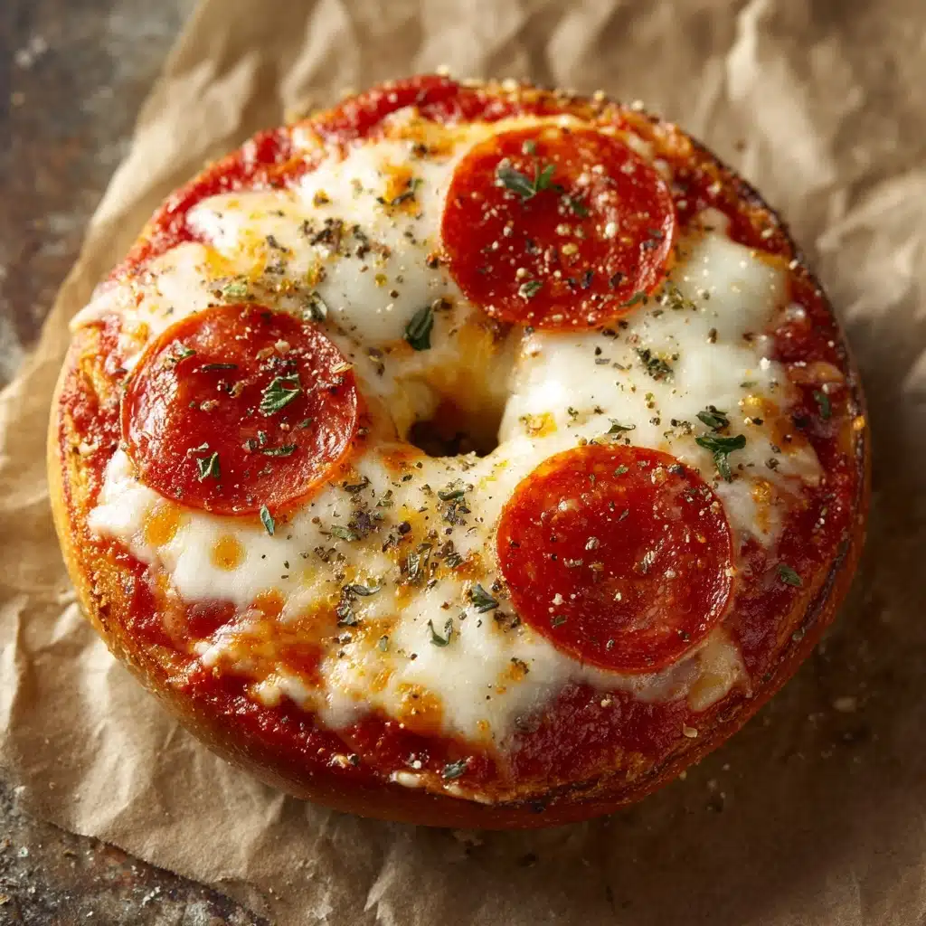 Easy Homemade Pizza Bagels Recipe