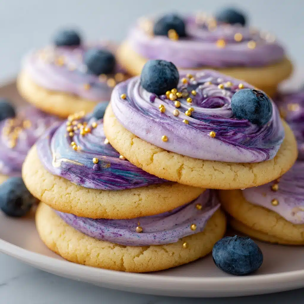 Blueberry Whirlwind Cookies Recipe - Recipe Image