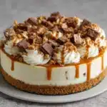 No-Bake Snickers Cheesecake Recipe
