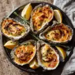 Barbecued Oysters with Smoky Uni Butter Recipe