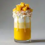 Mango Coconut Float Milkshake Recipe