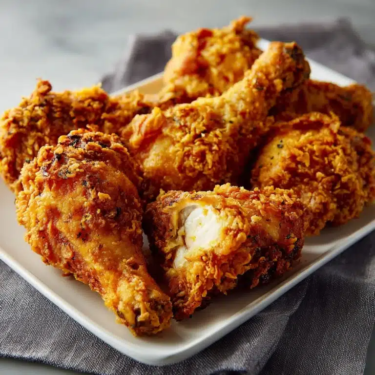 Crispy, Juicy Southern Fried Chicken Recipe