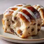 No-Bake Hot Cross Bun Slice Recipe