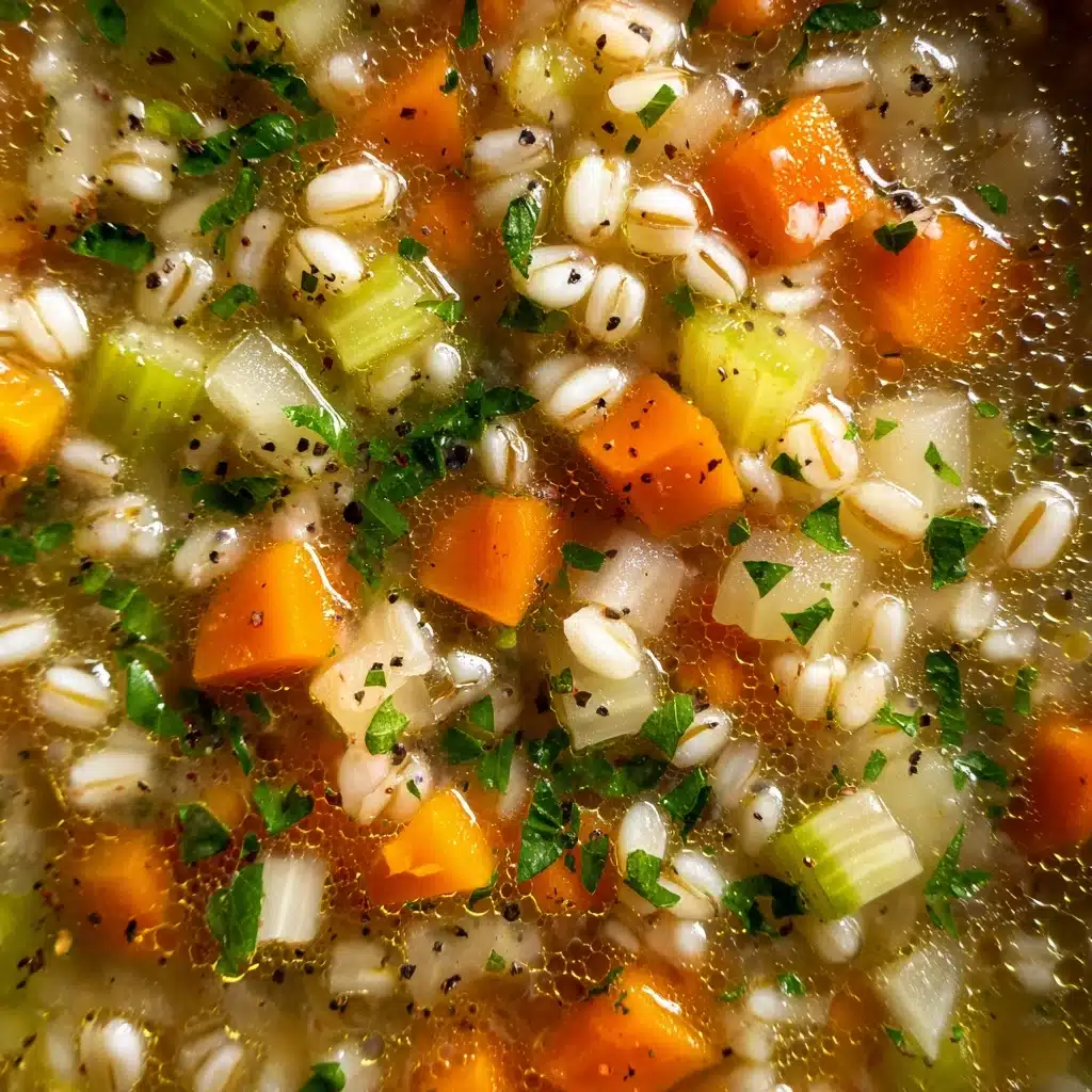 Vegetable Barley Soup Recipe - Recipe Image