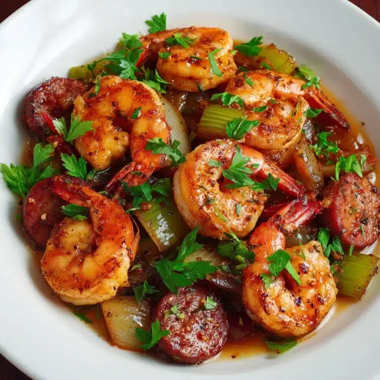 Shrimp and Sausage Cabbage Bowl Recipe