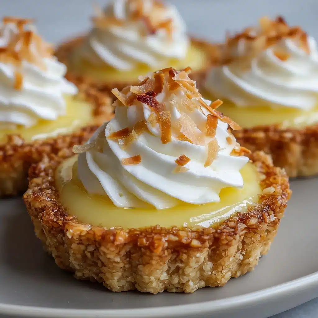 Mini Coconut Cream Pies Recipe - Recipe Image