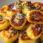 Oven Crispy Parmesan Potatoes Recipe
