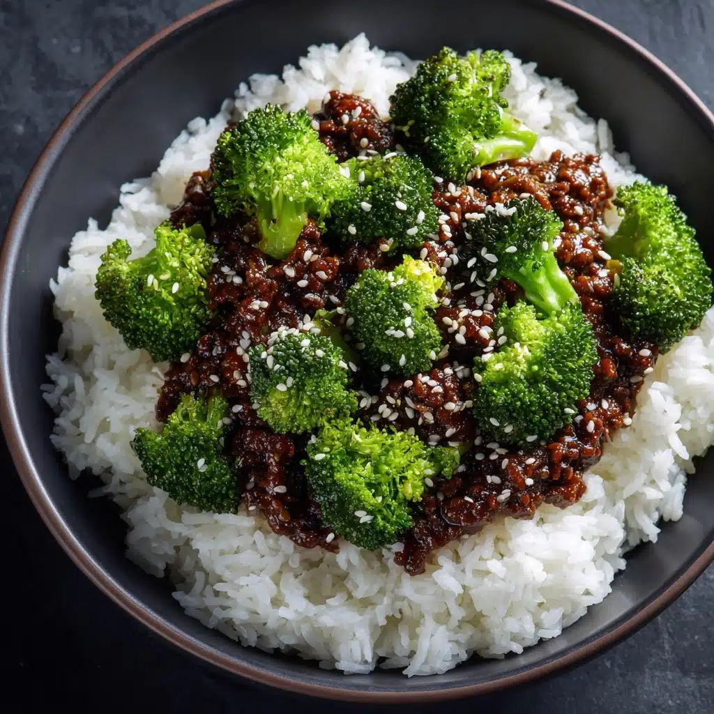 Honey Garlic Ground Beef and Broccoli Stir-Fry Recipe