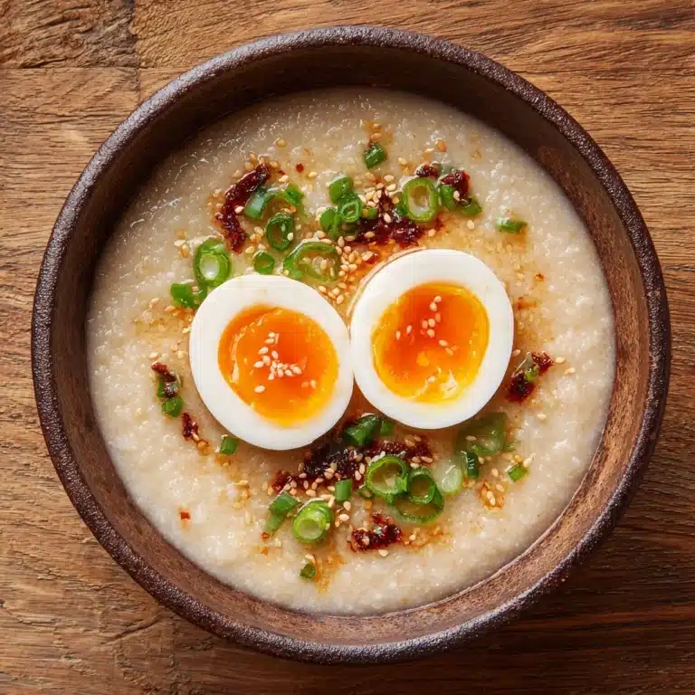 Congee with Miso Sauce Recipe