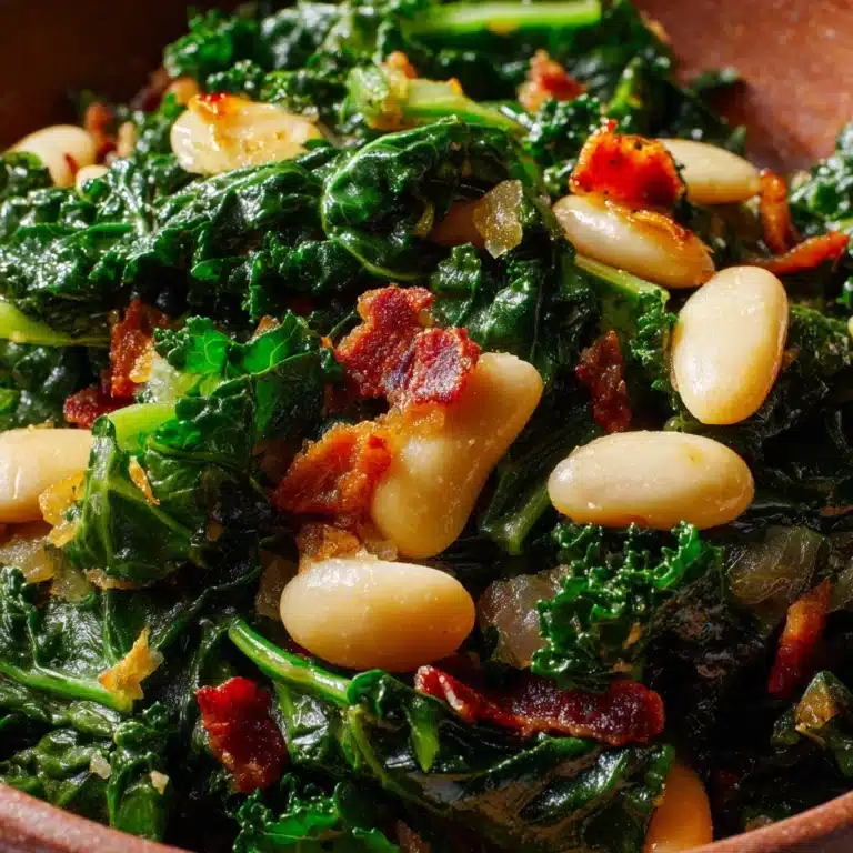Mediterranean White Beans & Greens Recipe