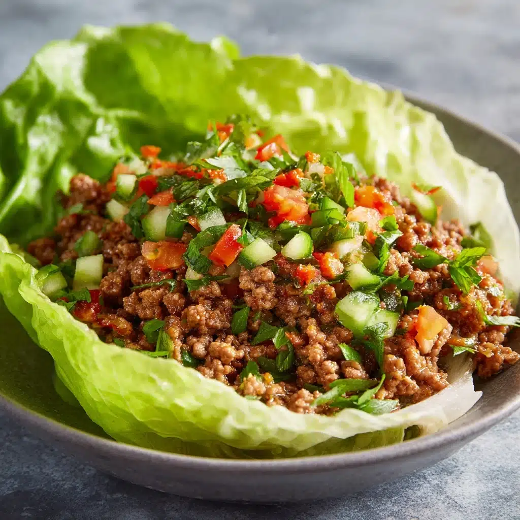 Beef Lettuce Wraps Recipe - Recipe Image