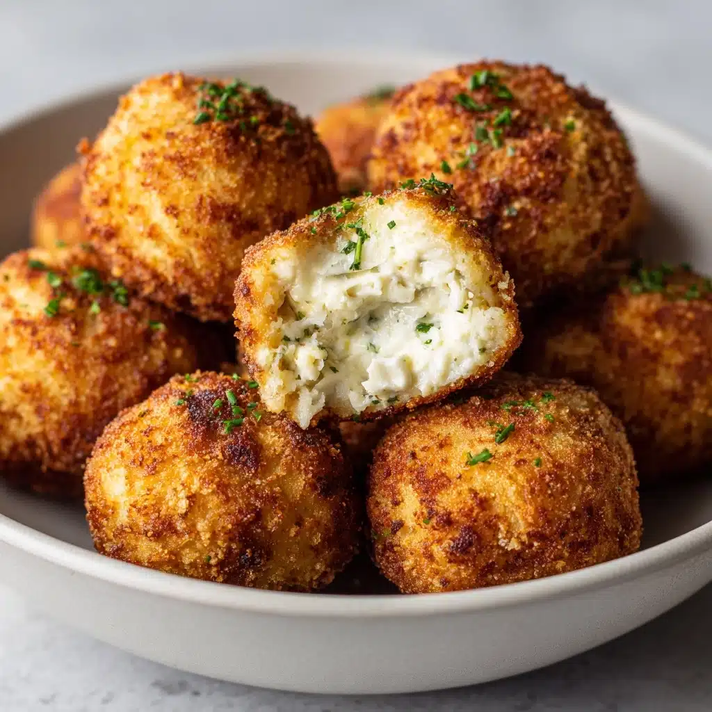 Air Fryer Cheesy Mashed Potato Balls Recipe - Recipe Image